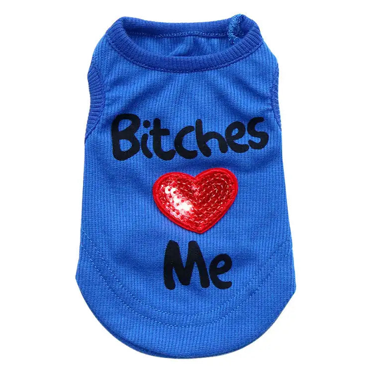 Pet Supplies Dog Clothing Pretty Girls Love My Pet Vest - Lootquake