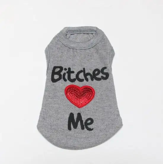 Pet Supplies Dog Clothing Pretty Girls Love My Pet Vest - Lootquake