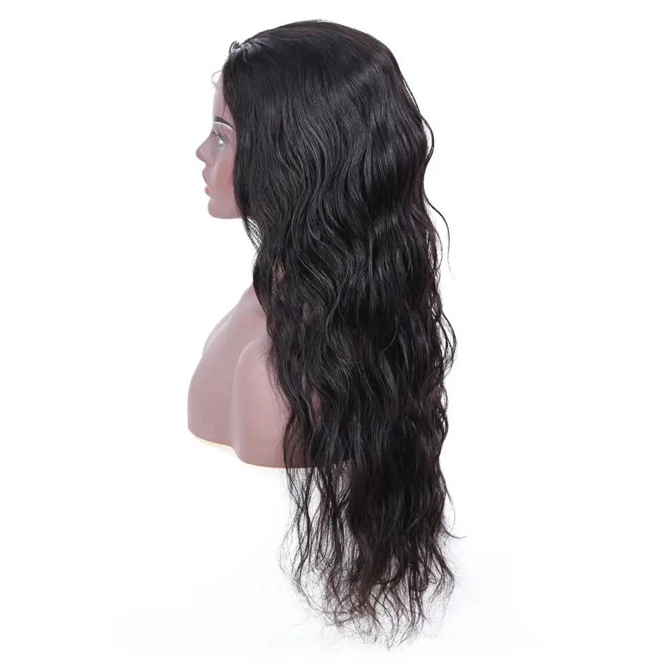 Human Hair Wigs Front Lace 13x4 body Wave Female Hair Wig - Lootquake