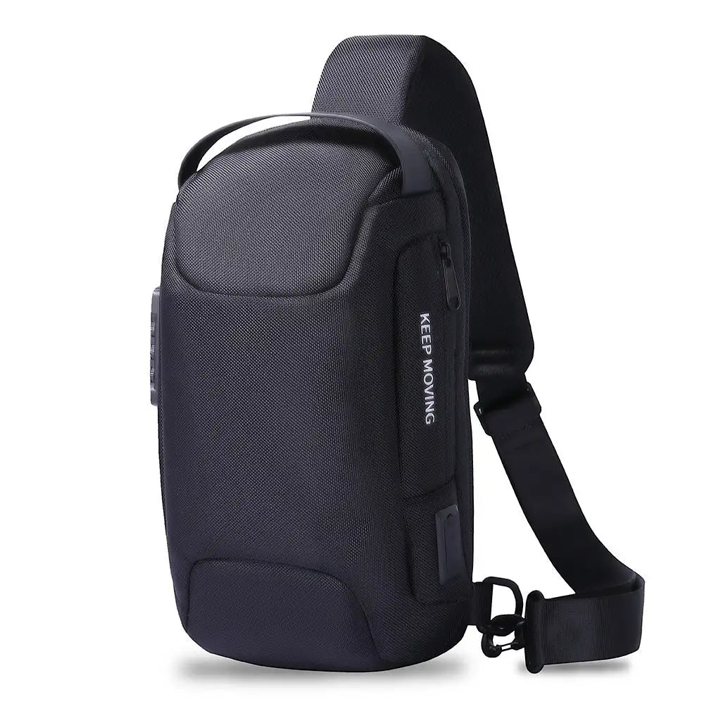Men's Single Shoulder Bag for Summer, Cool Looking Waterproof Bag - Lootquake