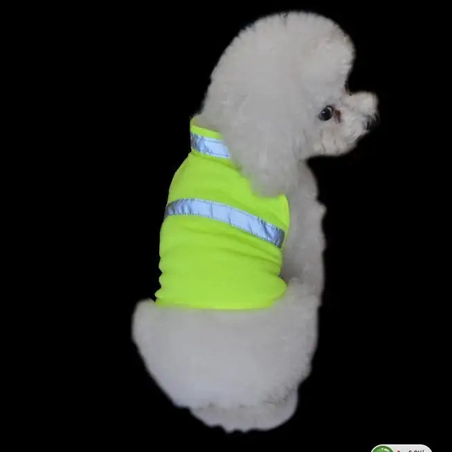 Summer Pet Clothing Dog Reflective Clothing Work Dog Safety Clothing - Lootquake