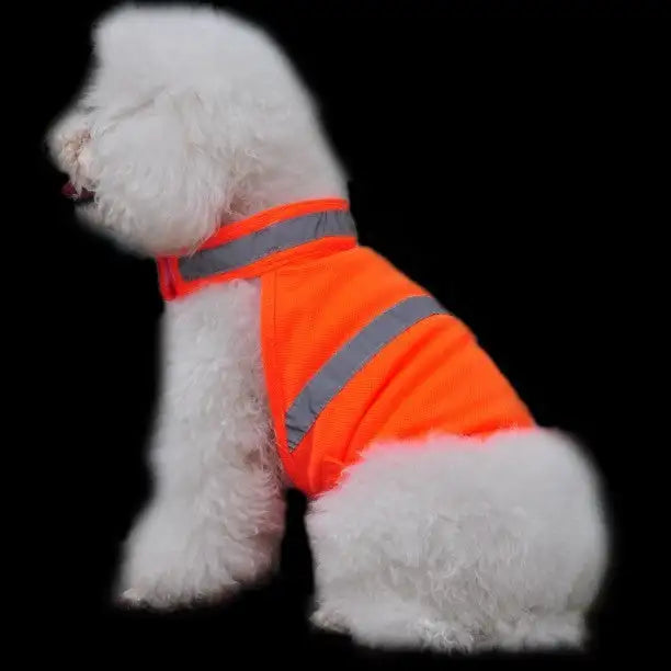 Summer Pet Clothing Dog Reflective Clothing Work Dog Safety Clothing - Lootquake