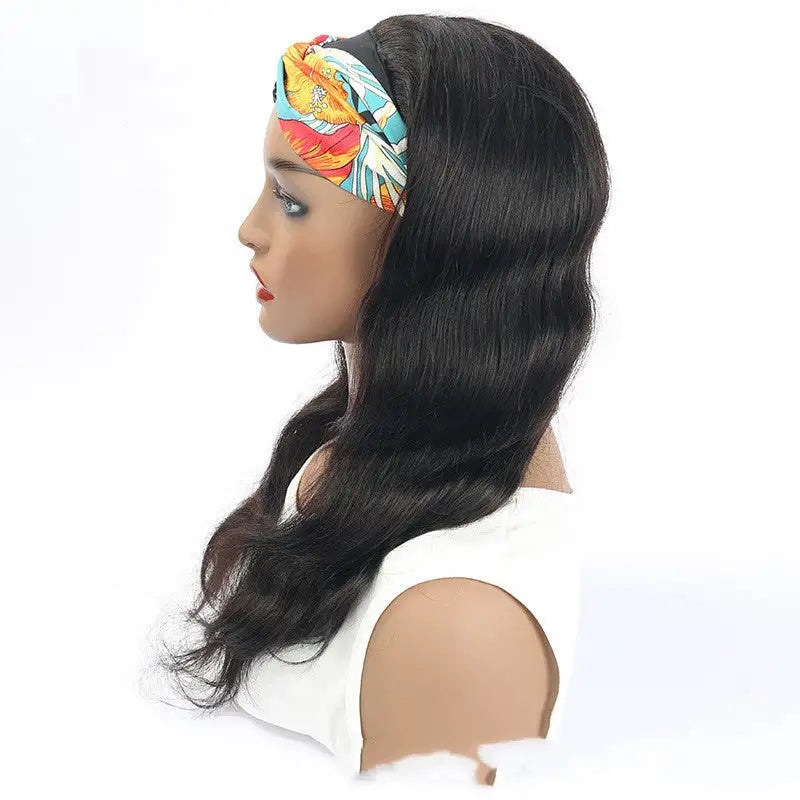 Popular In Europe And America Human Hair Body Wave lace Wig - Lootquake