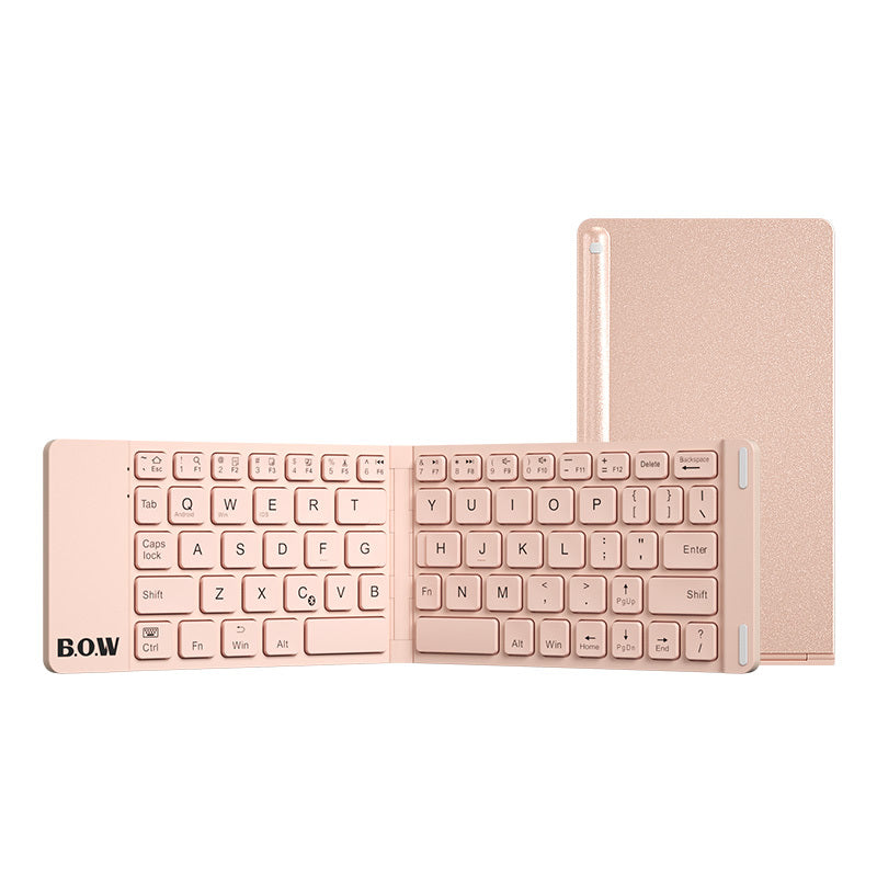 Foldable Bluetooth Keyboard and Mouse Set for Business and Travel