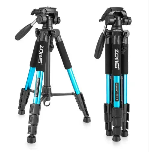 Compatible with Apple, New Zomei Tripod Z666 Professional Portable Travel Aluminum Camera Tripod Accessories Stand with Pan Head for Digital SLR Camera - Lootquake