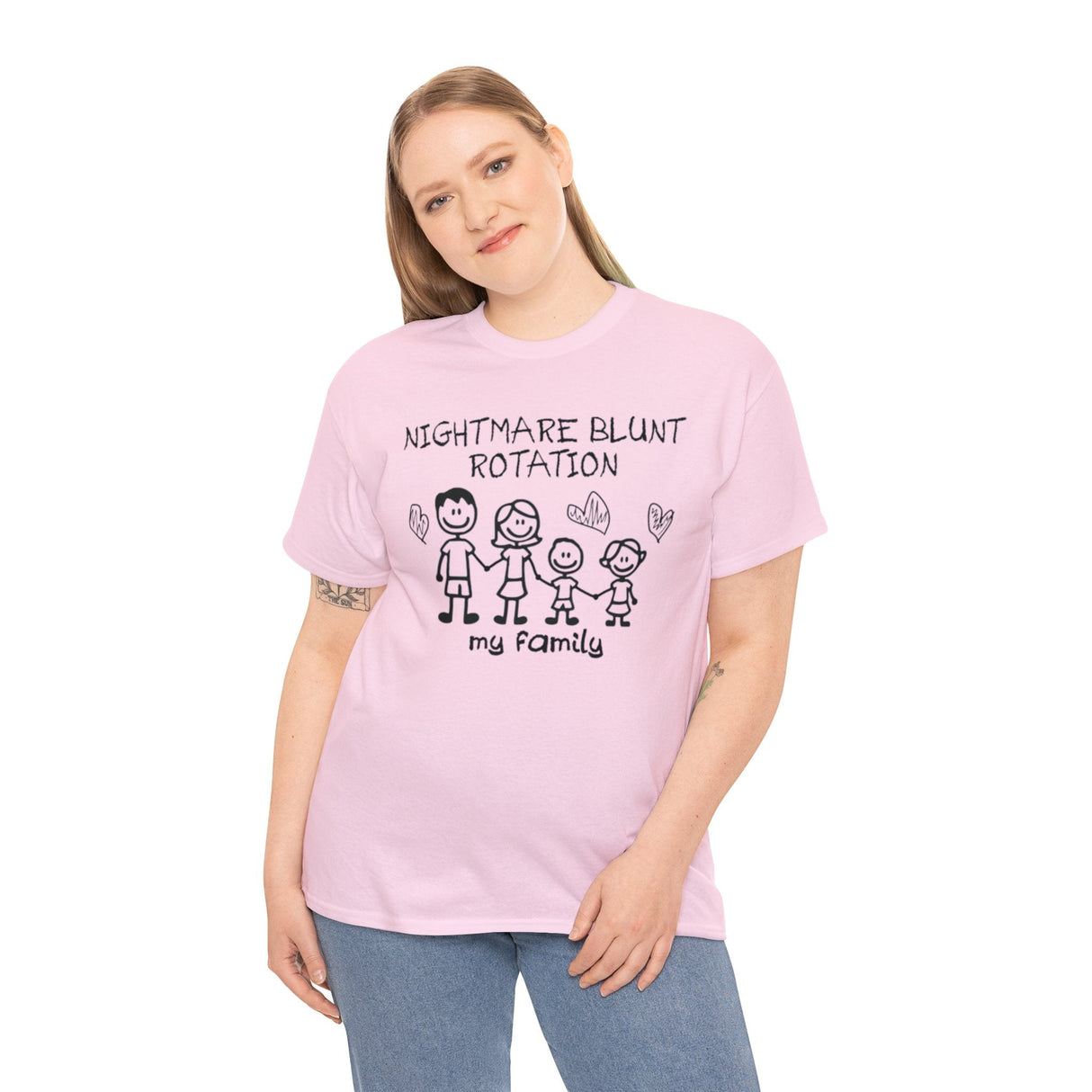 Camiseta divertida con meme - ROTACIÓN CONTUNDENTE DE PESADILLA
