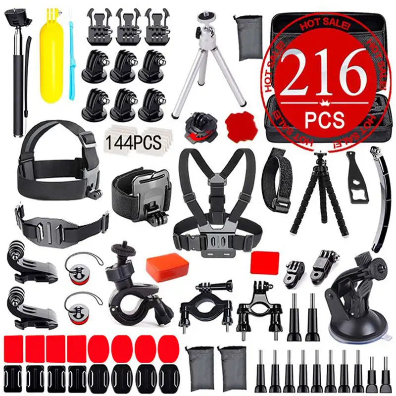 Sports Camera Accessories Set Photography Accessories - Lootquake