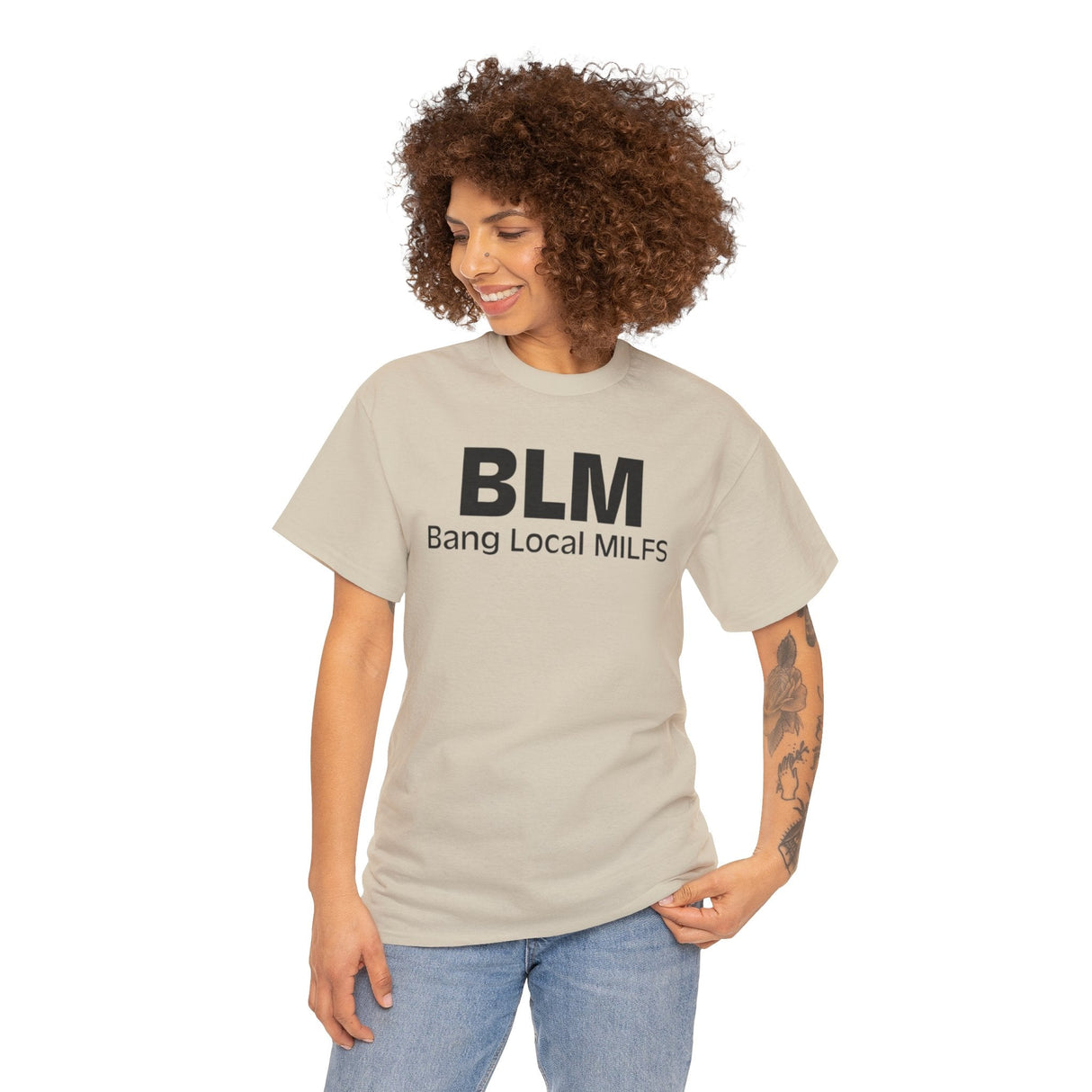 Camiseta divertida de BLM Bang Local MILFS