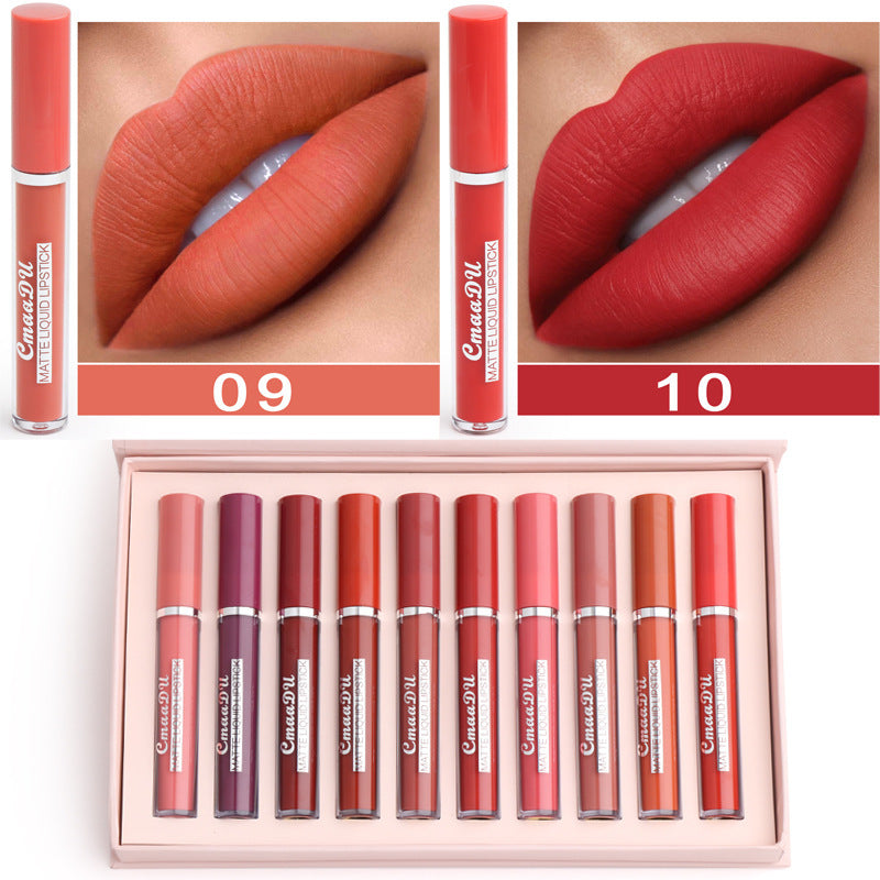 Women's Non-stick Cup Waterproof Matte Lipstick - Lootquake