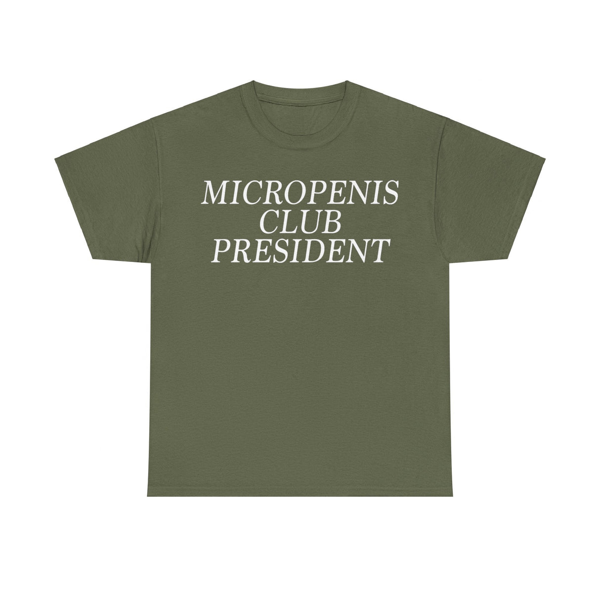 Micropenis Club President Funny T-shirt Tshirt