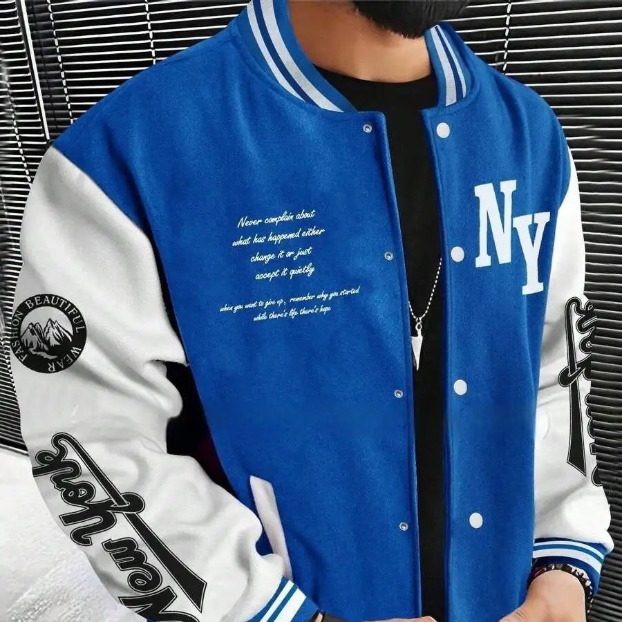 Baseball Uniform Jacket Coat Cardigan - Lootquake