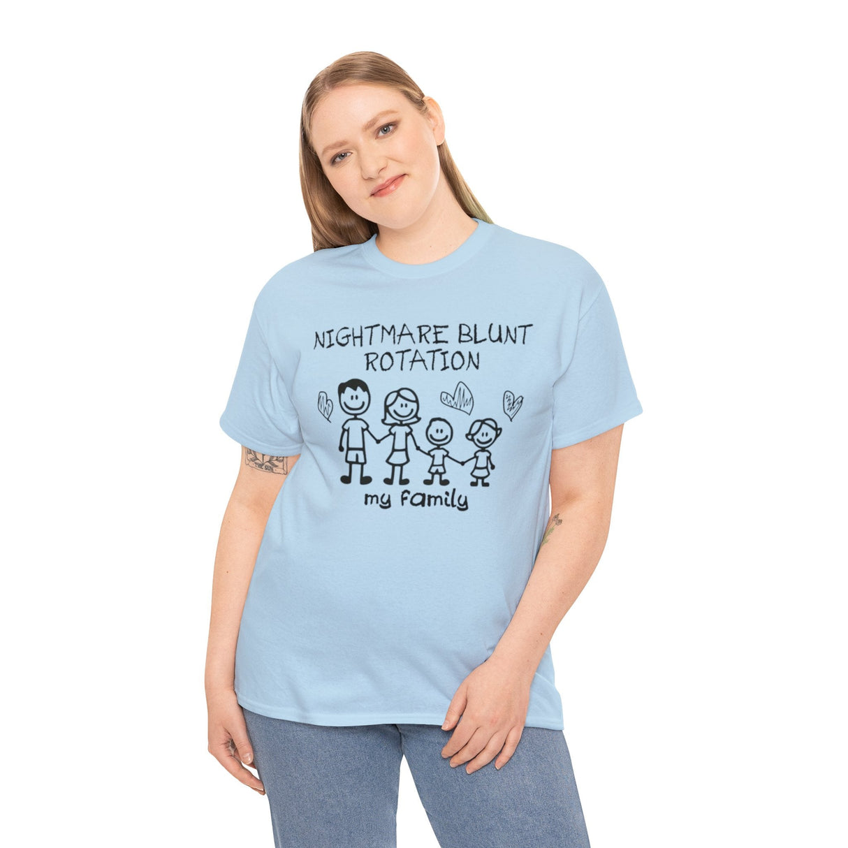 Camiseta divertida con meme - ROTACIÓN CONTUNDENTE DE PESADILLA