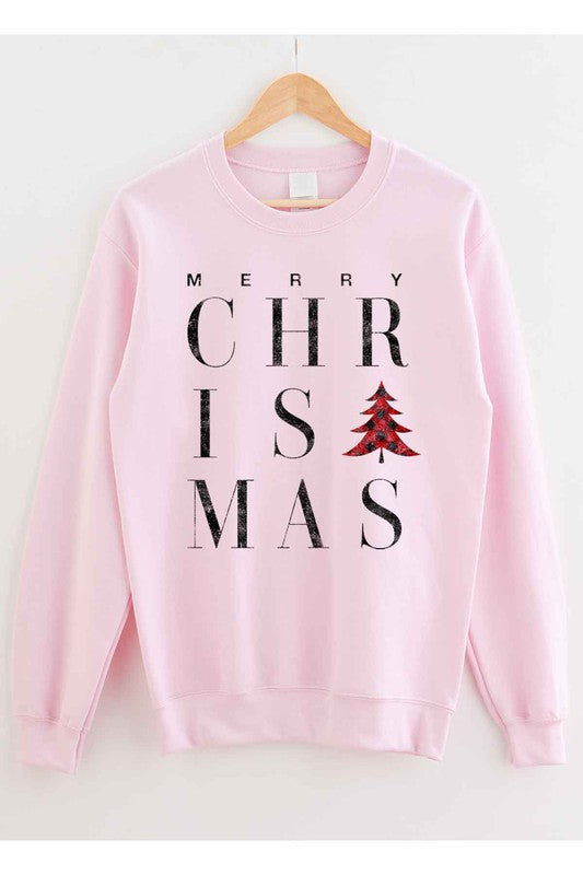 SUDADERA GRÁFICA FELIZ NAVIDAD TALLA GRANDE