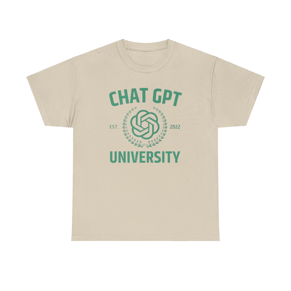 Chat GPT University Shirt – Funny AI Meme T-Shirt for Tech Fans