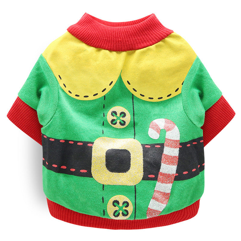 Christmas pet dog clothes - Lootquake