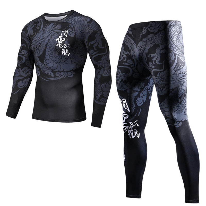 Men's Sweat-absorbent Quick-drying Fitness Suit - Lootquake