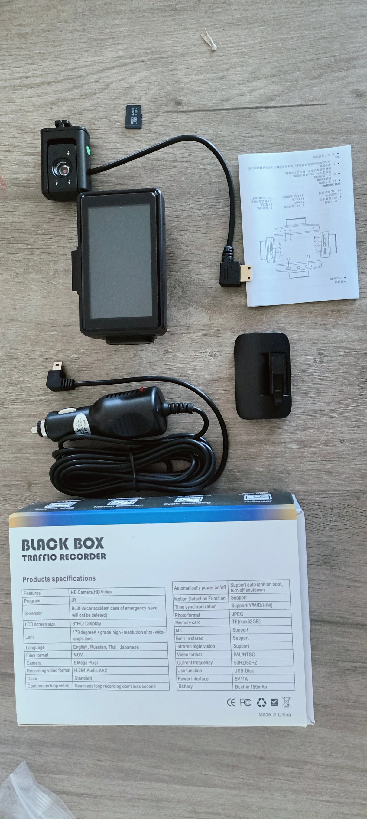 3-Inch Dual Lens Car Dash Cam - Your Ultimate Vehicle Guardian