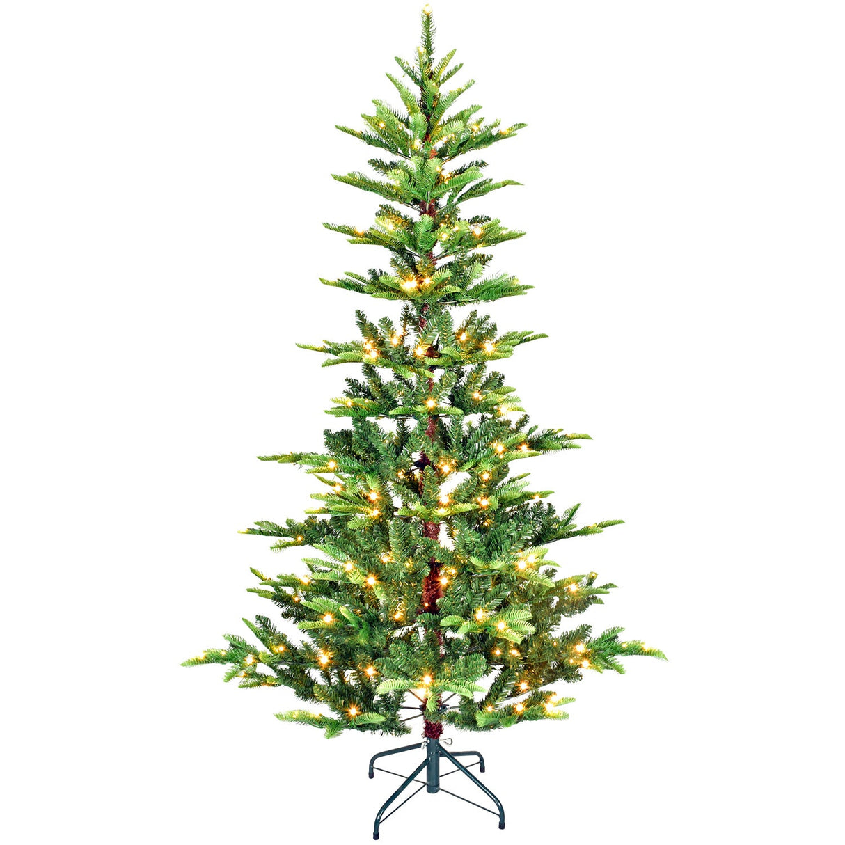5 FT Pre-Lit Aspen Fir Artificial Christmas Tree