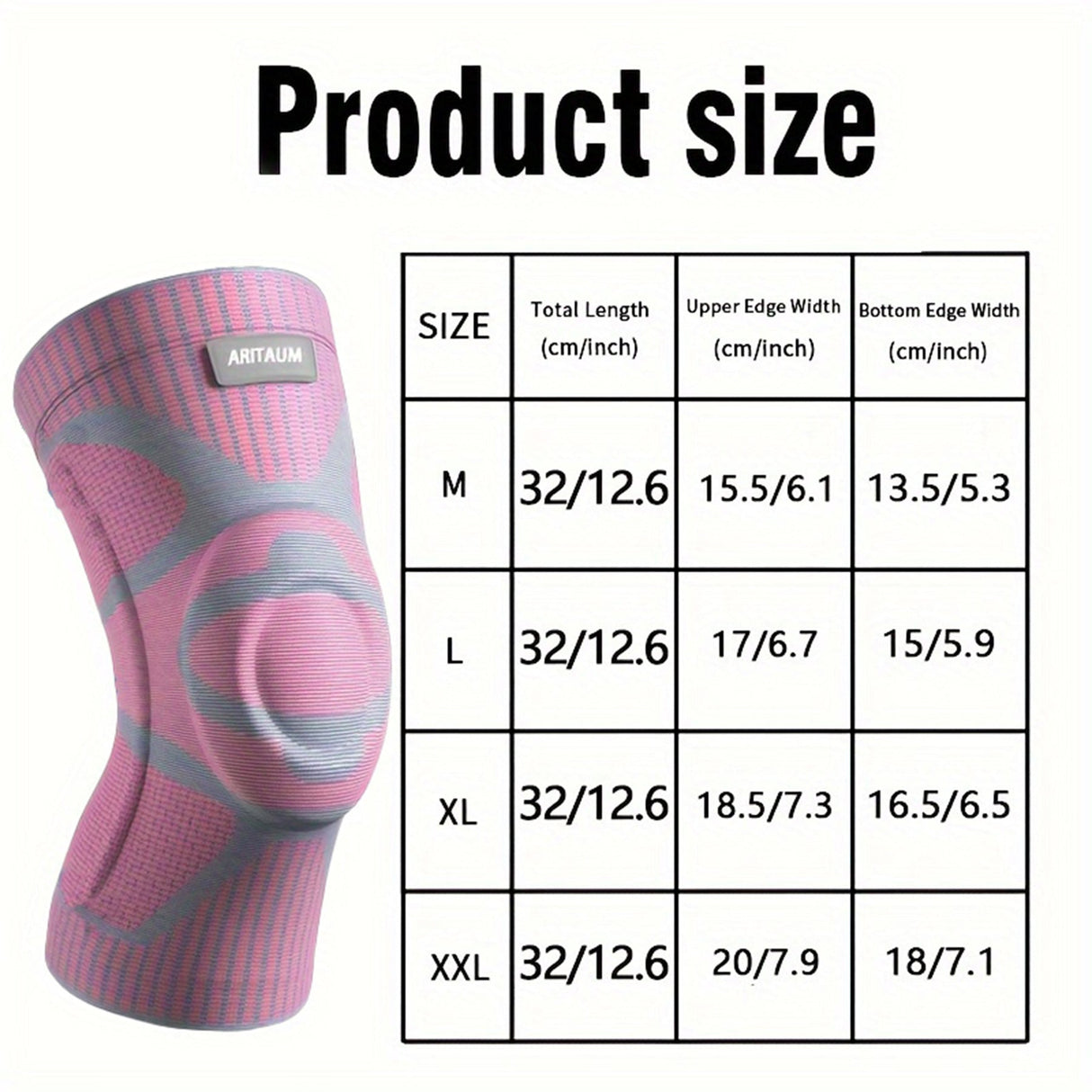 ARITAUM Compression Knee Pads - Strength & Support for Every Squat