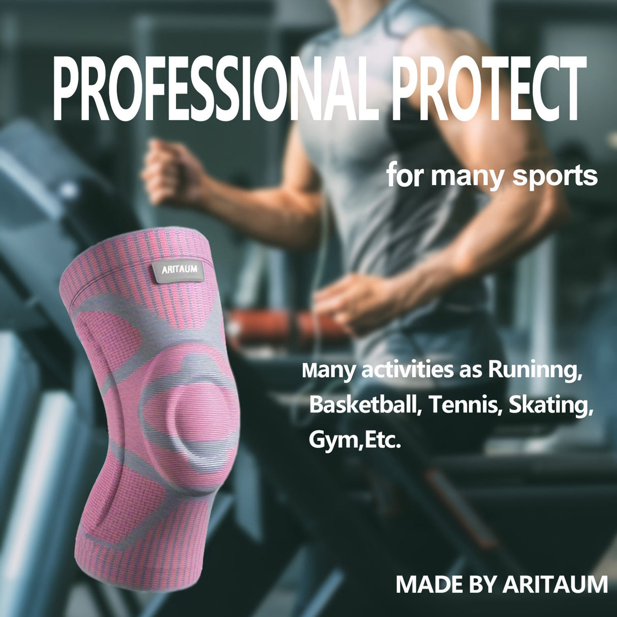 ARITAUM Compression Knee Pads - Strength & Support for Every Squat