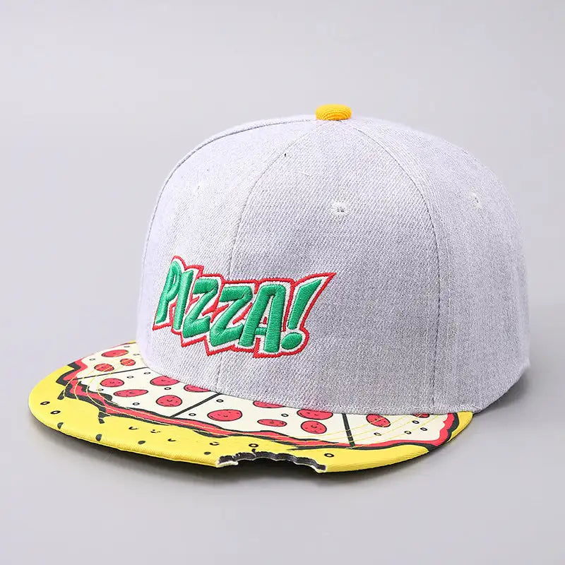 Flat Brim Missing Corner Snack Baseball Cap Personality Male And Female Adult Sun-proof Sports Hat - Lootquake