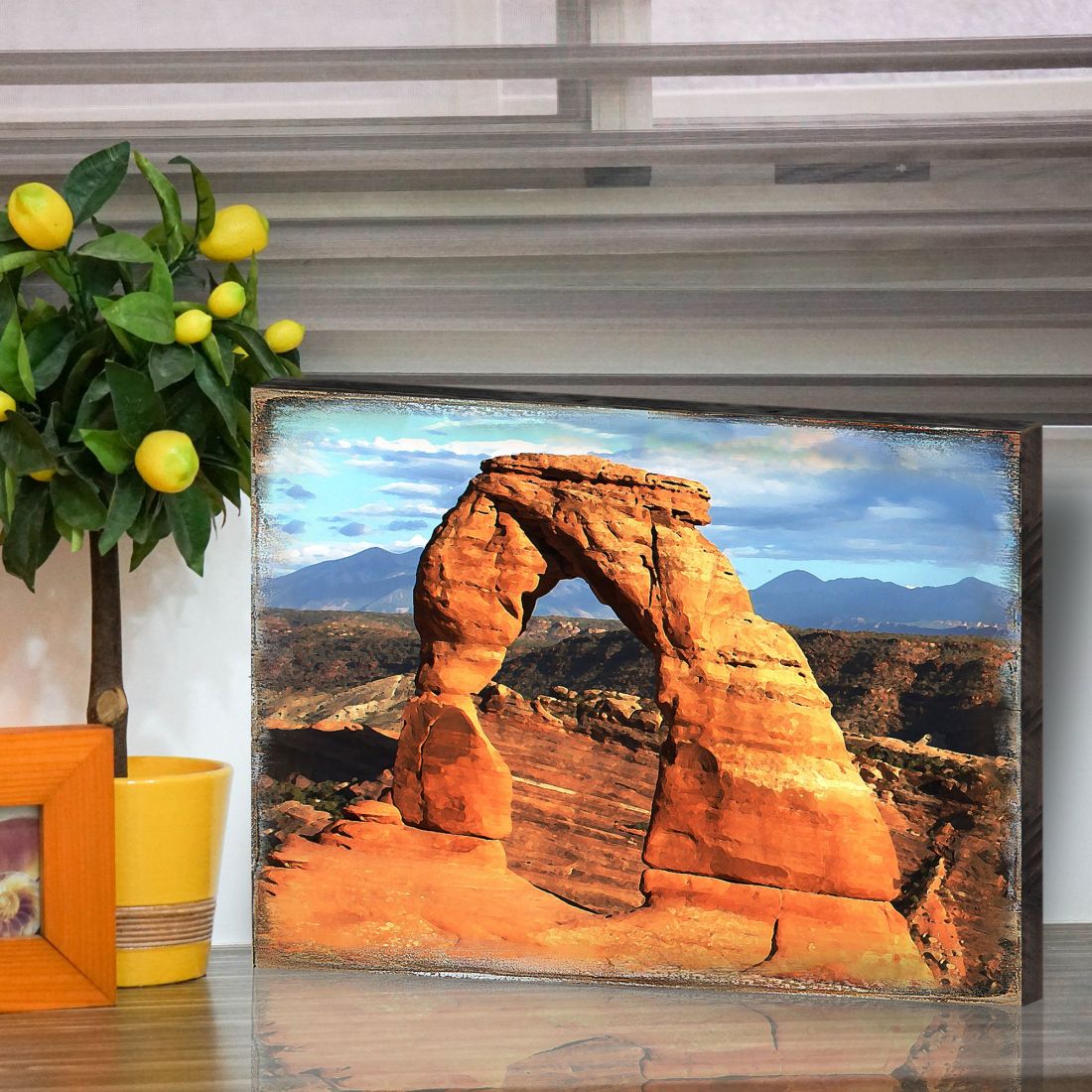 Arte mural de madera del Gran Cañón de Nature Wonders - Decoración de vida silvestre - 95280B