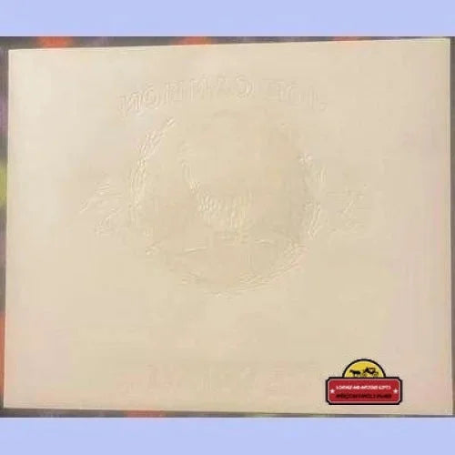 Rare Joe Cannon Antique Cigar Label Unveils Early 1900s Nostalgia