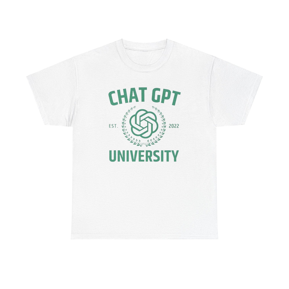 Chat GPT University Shirt – Funny AI Meme T-Shirt for Tech Fans