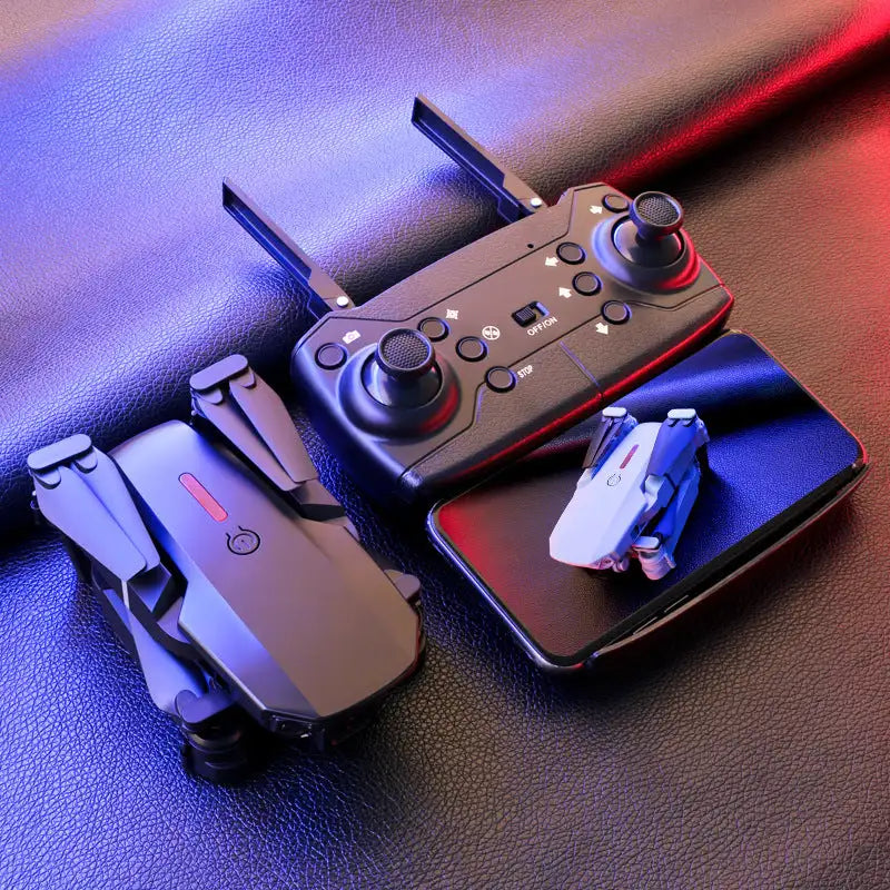 Folding high-definition aerial quadcopter - Lootquake