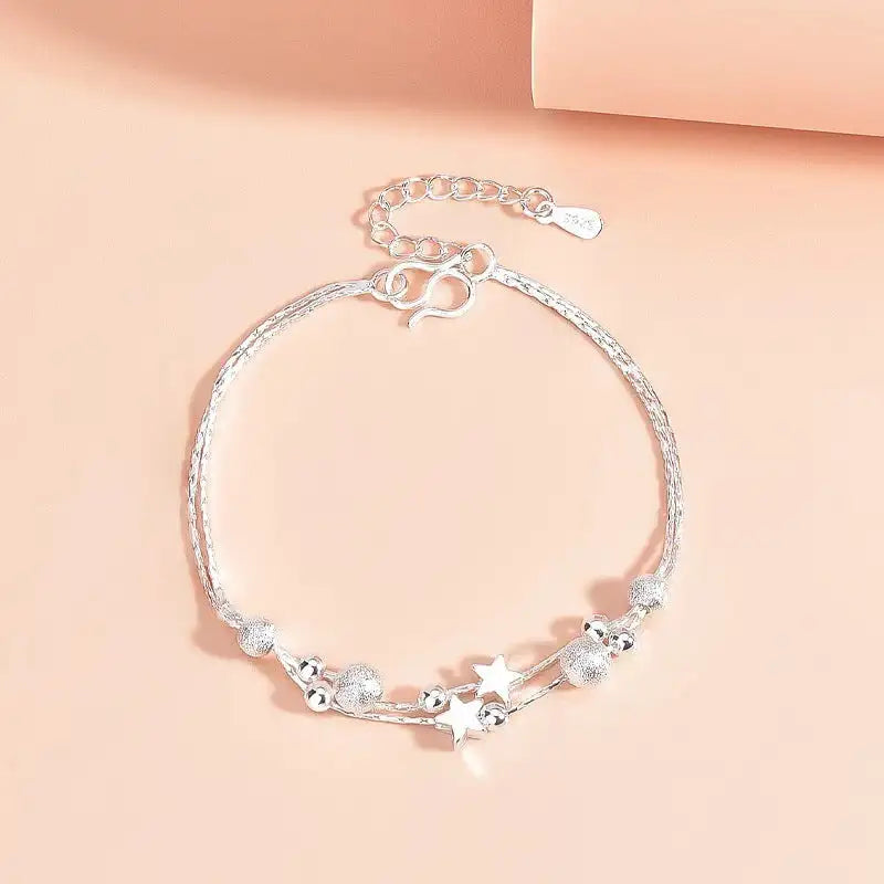 Design Double Circles Star Bracelet Female Fashion - Lootquake