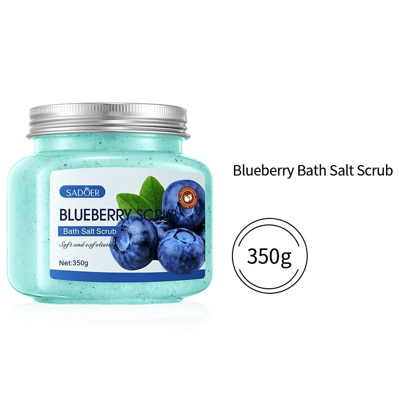 Fruit Bath Salt Scrub Cream Exfoliating Body Care - Lootquake