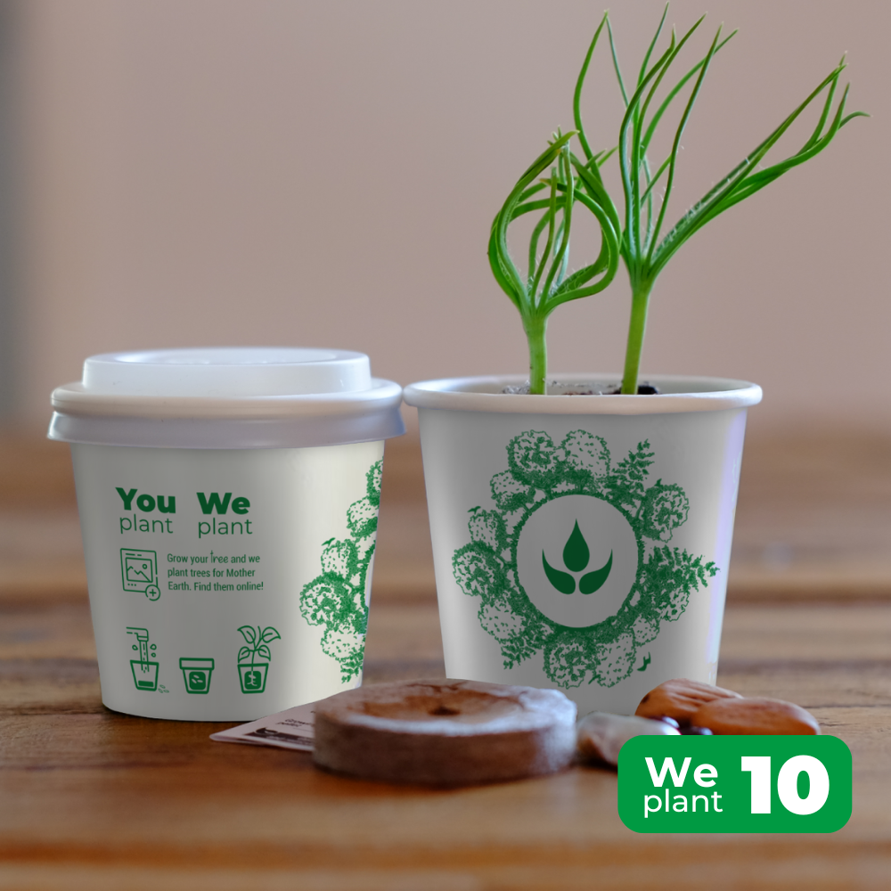 You Plant We Plant Tree Cup, We Plant 10 More Trees