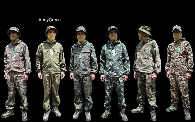 Russian Military Fans Battle Suit Summer Camouflage - Lootquake