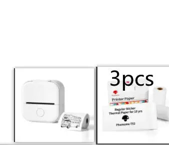 Mini-imprimante portable pour étudiants et amateurs, imprimante d'étiquettes thermique Bluetooth