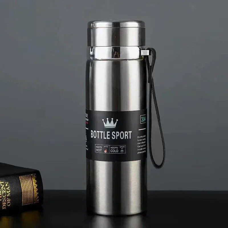 1L Thermal Water Bottle Keep Cold and Hot Thermos for Water Tea Coffee Vacuum Flasks Stainless Steel Thermos Bottle