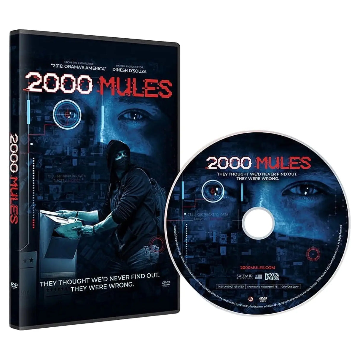 2000 Mules Documentary DVD by Dinesh D'Souza - Lootquake