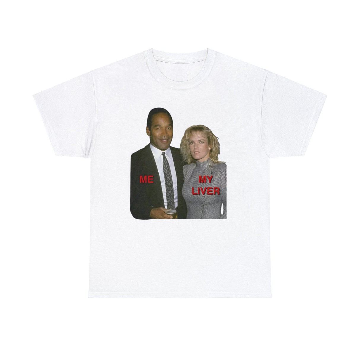 Camiseta divertida con meme de parodia de O.J. Simpson