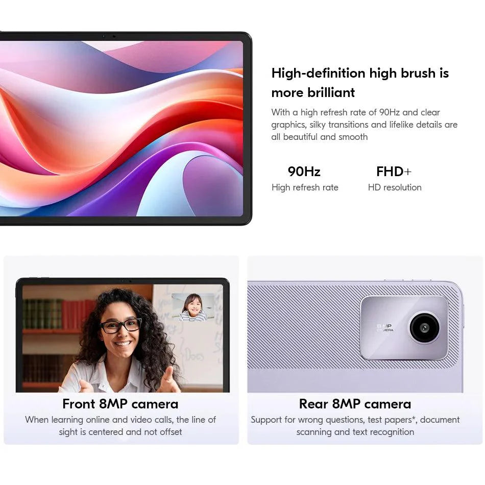 2024 Lenovo Xiaoxin Pad 8 GB 128GB ROM 11" LCD Screen Qualcomm Snapdragon 685 Octa Core WIFI Tablet Android CN Version Tab