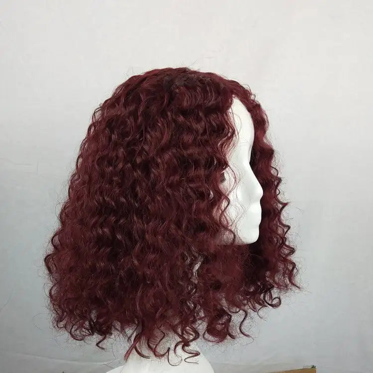 Beautiful short curly wig - Lootquake