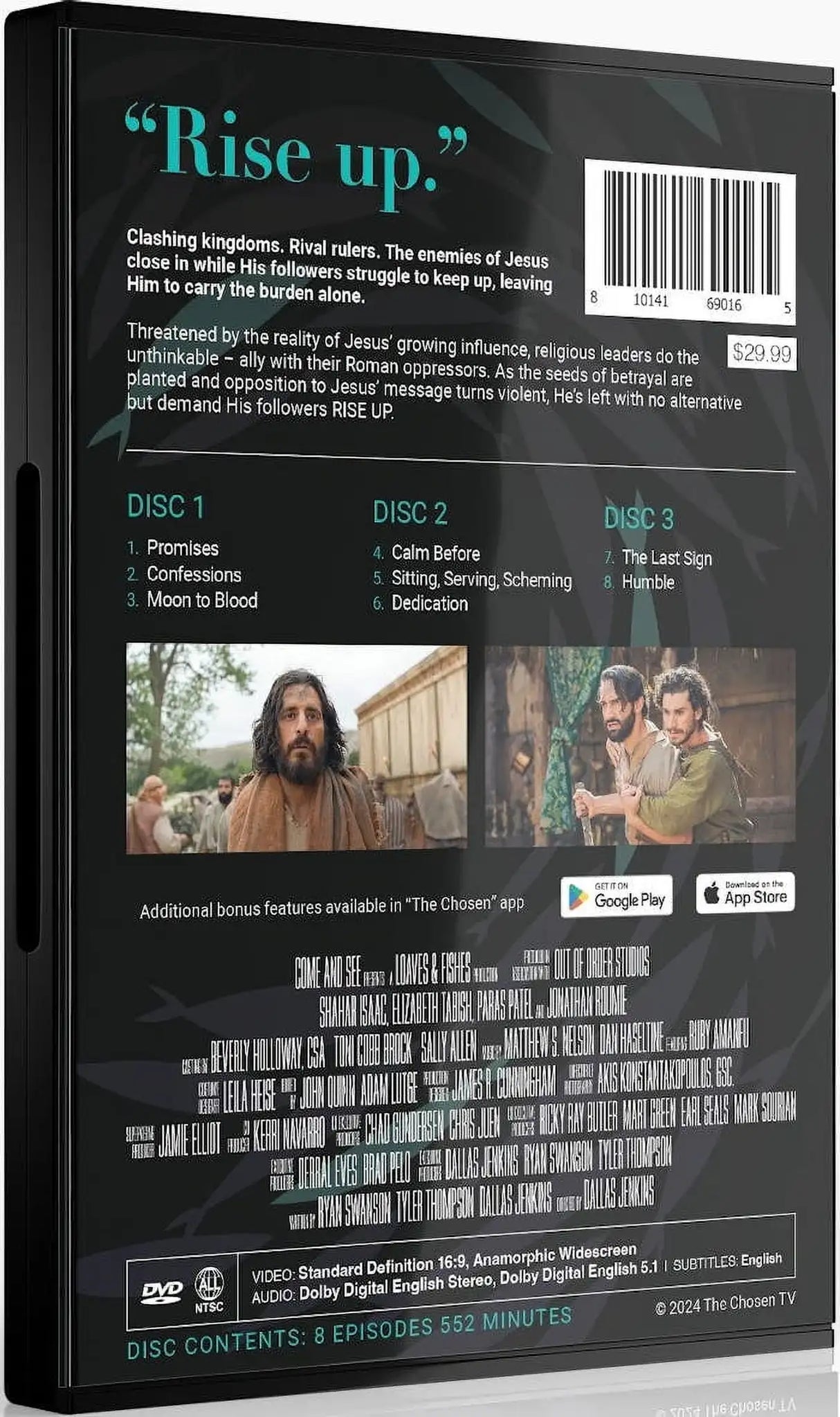 The Chosen: The Complete Fourth Season (DVD), Biblical, Loaves & Fishe - Lootquake