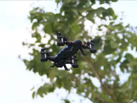 OTRC FY602 Air-Road RC Drone Car 2 in 1 Flying Car 2.4G RC Quadcopter Drone 6-Axis 4CH Helicopter With HD Camera High Speed 4WD - Lootquake