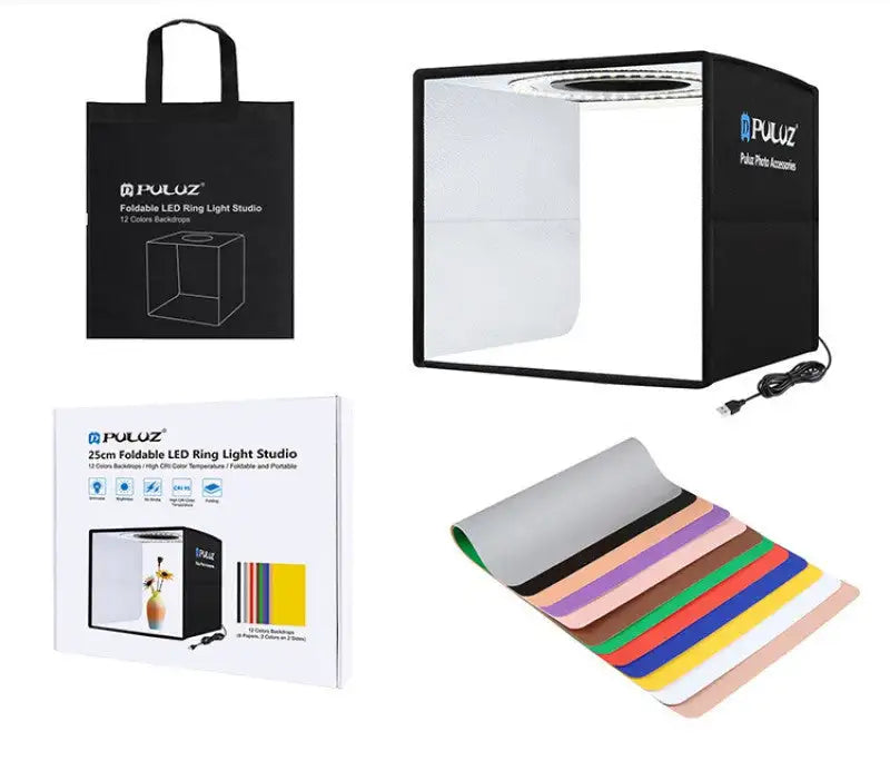 Ring Light Highlight Portable Studio Set - Lootquake