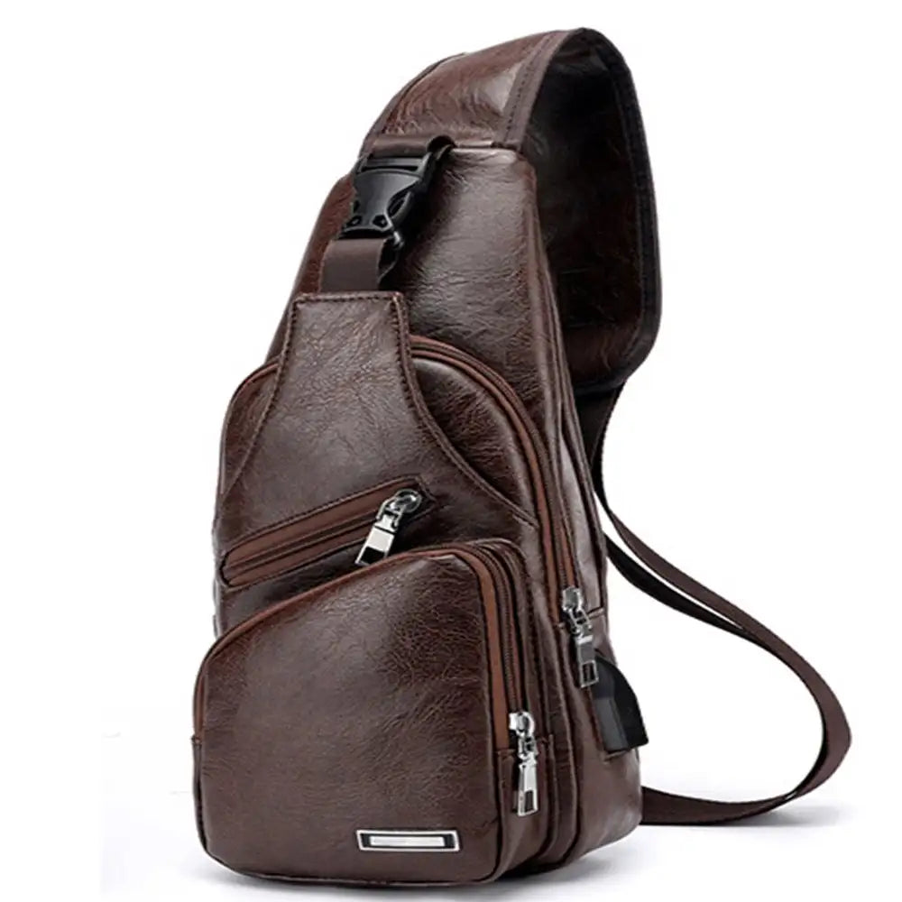 Waterproof casual one-shoulder messenger bag - Lootquake