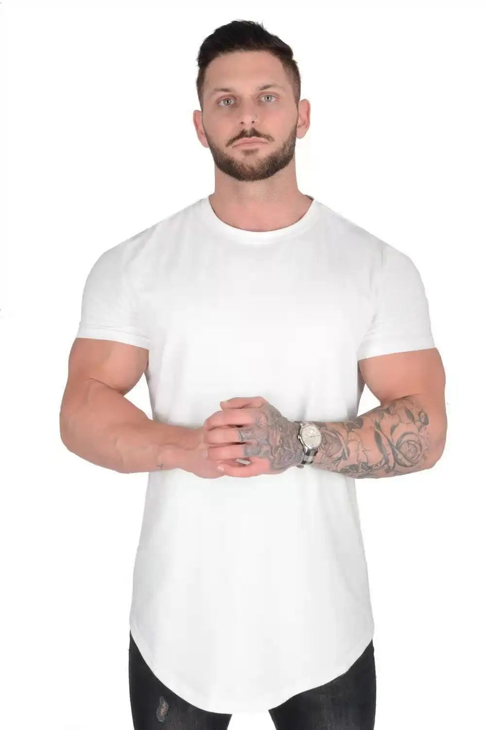 Men's Casual Short-sleeved Sports Fitness T-shirt - Lootquake