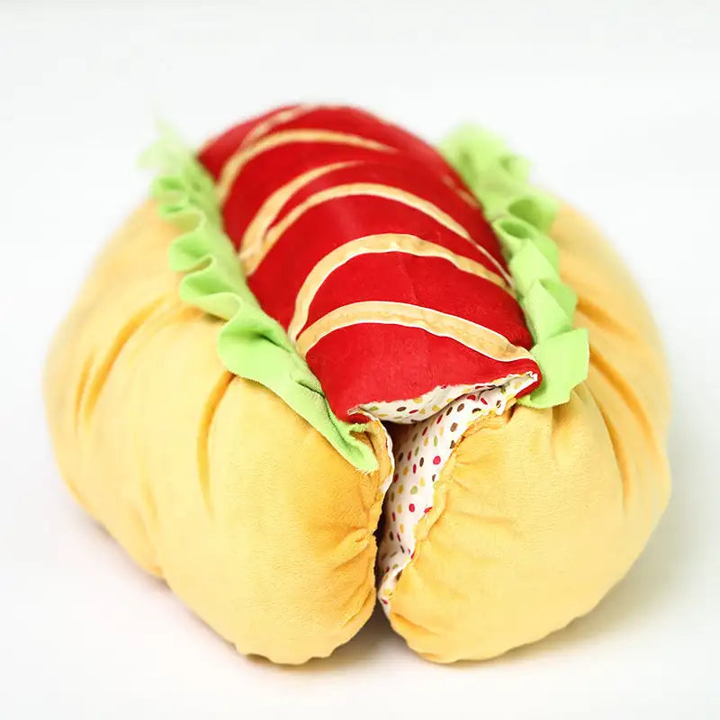 Dog hot dog clothes transformation outfit - Lootquake