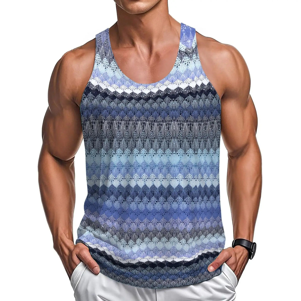 Casual Loose Men's Clothing Summer Lightweight Sports Fitness Vest - Lootquake