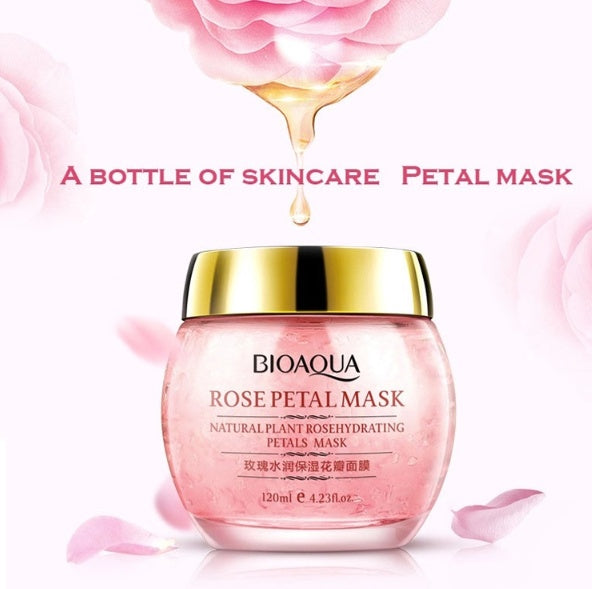 Rose Petal Mask Skin Care Sleep Mask - Lootquake