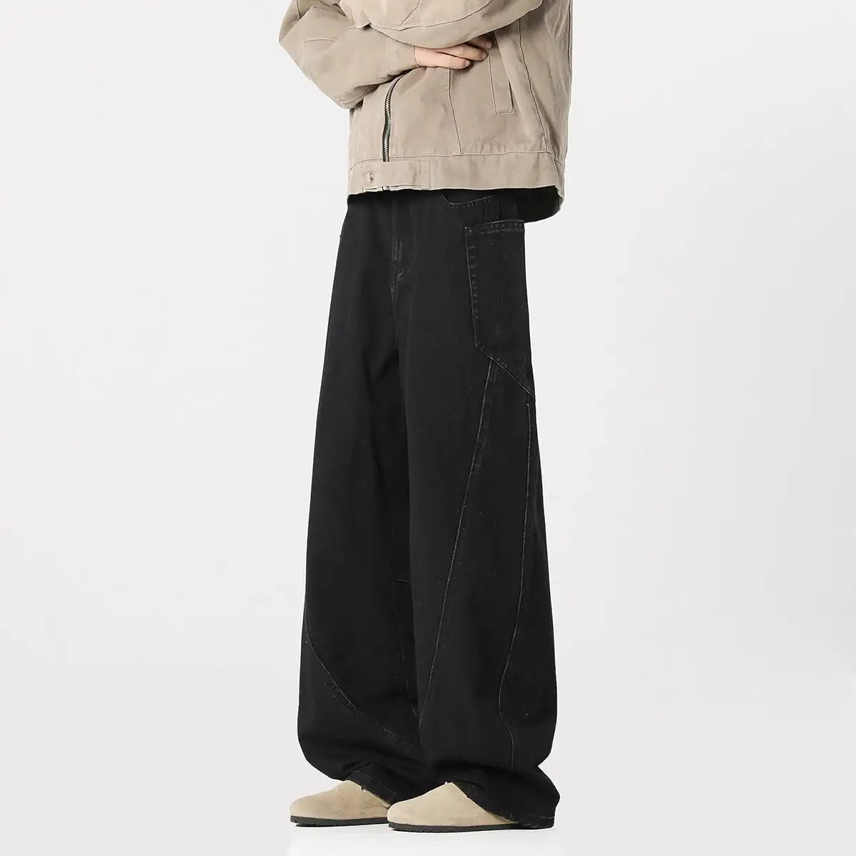 American Washed Machete Cargo Jeans - Lootquake