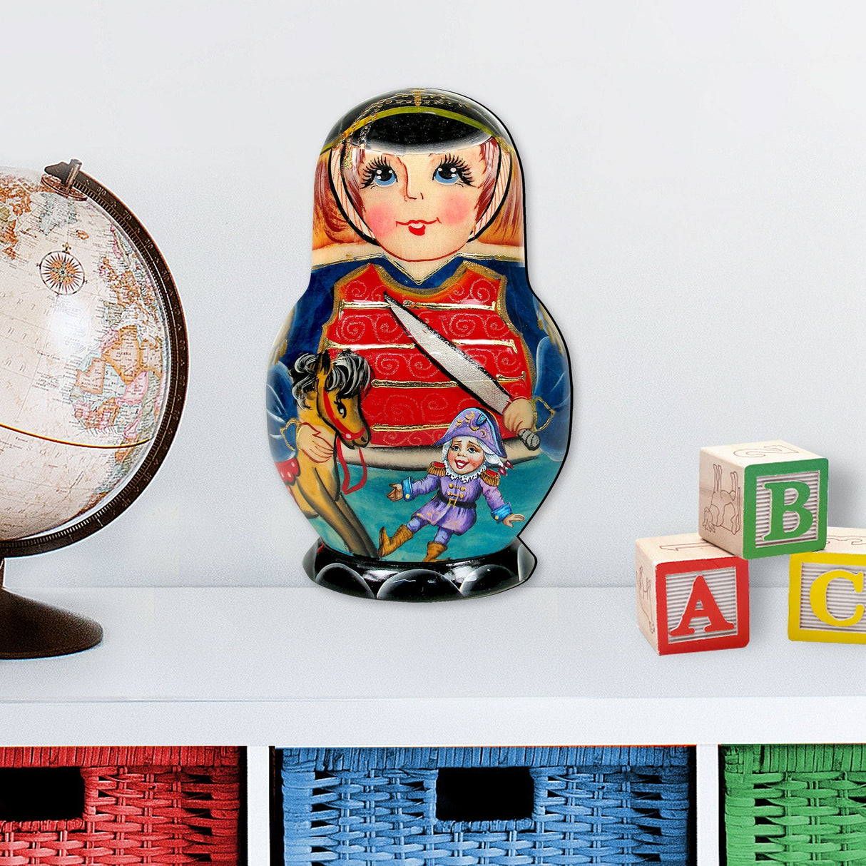 Nutcracker Soldier Holiday Door Decor by G. DeBrekht - Christmas Decor - 8115151H