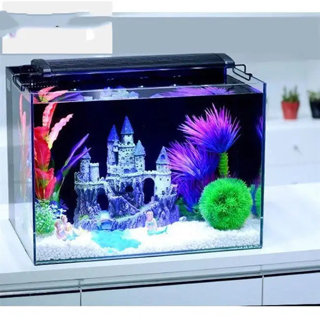 Wholesale fish tank decoration resin aquarium water tank la - Lootquake